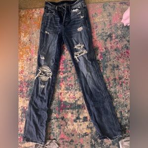 Size 22 straight leg high rise Flying Monkey Jeans